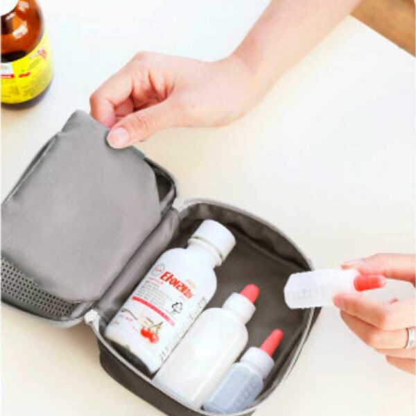Portable Medical Kit First Aid Travel Medicine Bag (4)