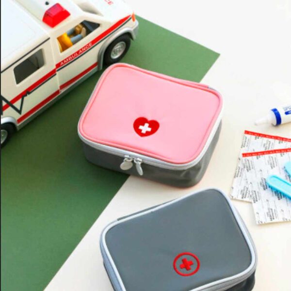 Portable Medical Kit First Aid Travel Medicine Bag (5)
