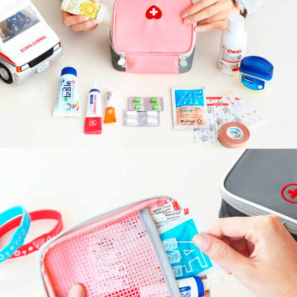 Portable Medical Kit First Aid Travel Medicine Bag (6)