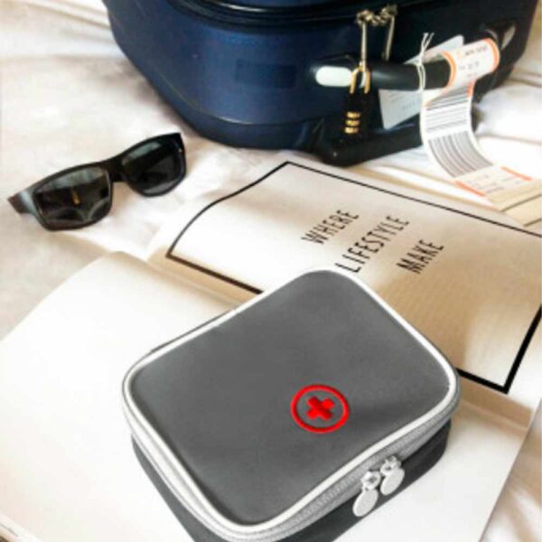Portable Medical Kit First Aid Travel Medicine Bag (7)